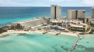 areal view of the hyatt Ziva cancun