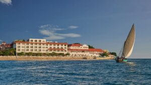 coastline view of the Park Hyatt Zanzibar