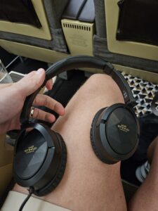 etihad airways a321 business class headphones