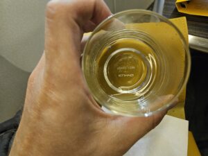 etihad 777 glassware.