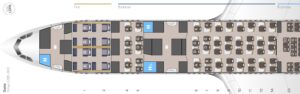 Credit. Aerolopa. Swiss Air Airbus A330-300 Seat Map.