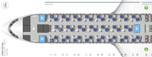 United Airlines Boeing 767-300ER Seat Map. 