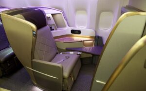 Business Class On A Singapore Airlines Boeing 777-300ER