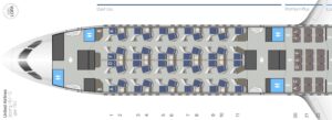 United Airlines Boeing 787-10 Seat Map