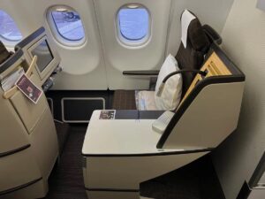 Business Class On A Swiss Air Airbus A330-300