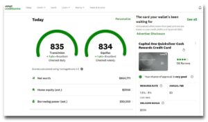 Credit Karma Dashboard