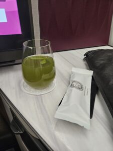 qatar airways predeparture beverage