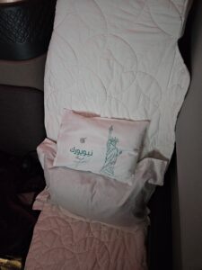 qatar airways business class mattress pad