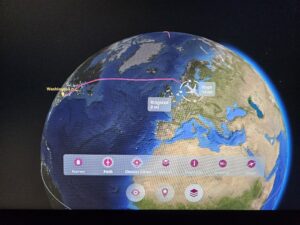 qatar airways flight map