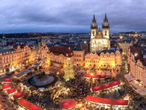 Prague Christmas Market.