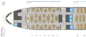 Etihad Airways Boeing 777-300ER Seat Map