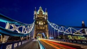 Tower Bridge In London