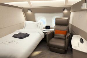 Singapore Airlines A380-800 First Class