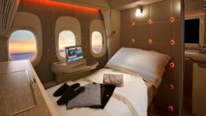 Emirates 777-300ER First Class