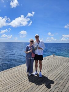 park hyatt maldives arrival champagne