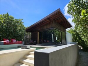 park hyatt maldives beach pool villa