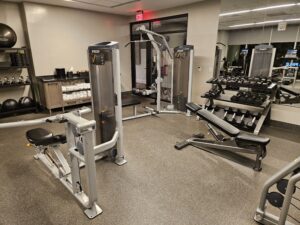 thompson nashville chest press bench dumbbell