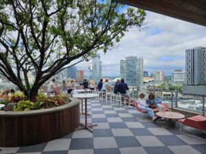 thompson nashville rooftop bar outdoor deck L.A. Jackson la jackson