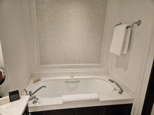 park hyatt london bathtub bathroom