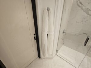 park hyatt london bathrobes bathroom