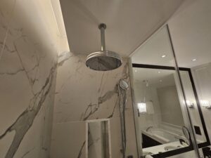 park hyatt london bathroom showerheads