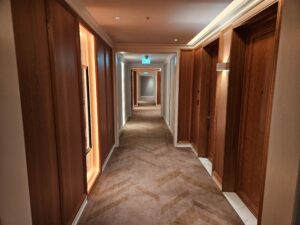 park hyatt london hallway