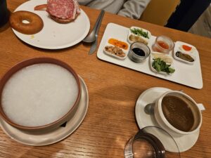 park hyatt london breakfast congee