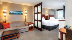 Typical Hyatt Place Room Layout