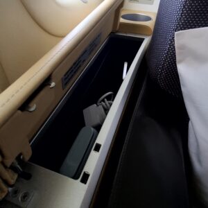 Lufthansa First Class Window Seat Side Panel Storage