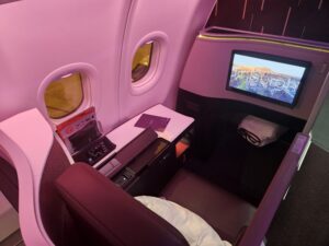 business class virgin atlantic a330 seat