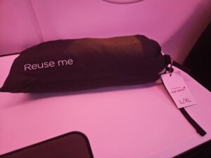 virgin atlantic business class pajama pj bag