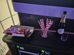 virgin atlantic business class lounge bar