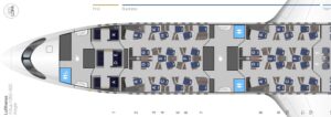 Lufthansa Airbus A350-900 Allegris First And Business Class Seat Map