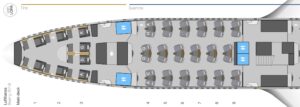 Lufthansa Boeing 747-8 Seat Map