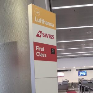 Lufthansa First Class Check-In At Miami International Airport (MIA)