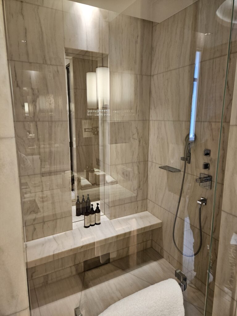 park hyatt vienna park suite deluxe bathroom shower bath room