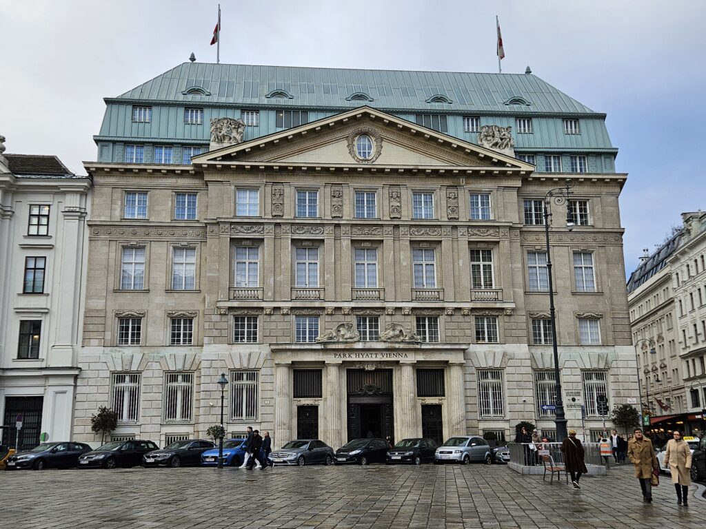 park hyatt vienna exterior unesco world heritage site