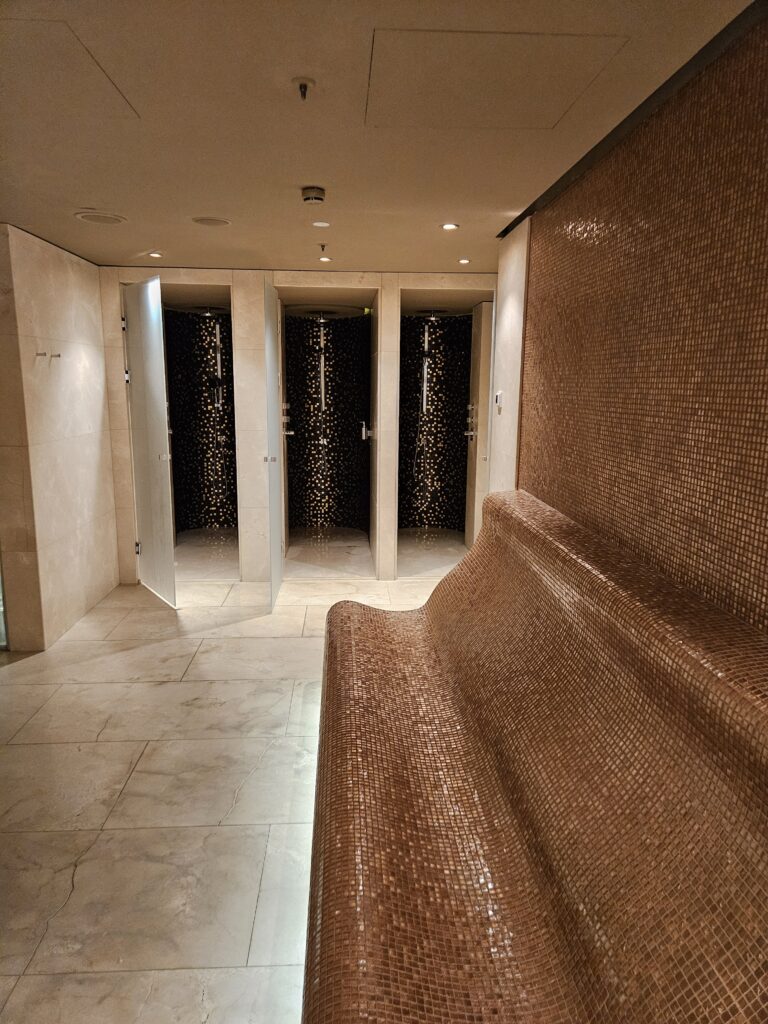 park hyatt vienna spa sauna shower relaxing bench