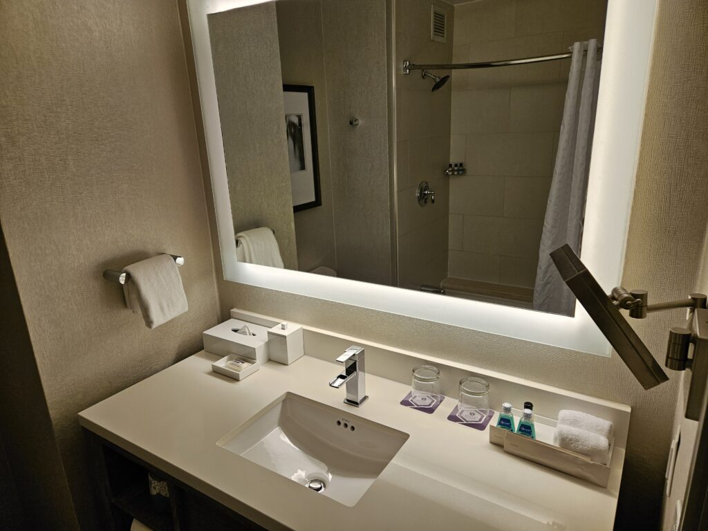 hyatt regency boston bathroom sink toiletries free