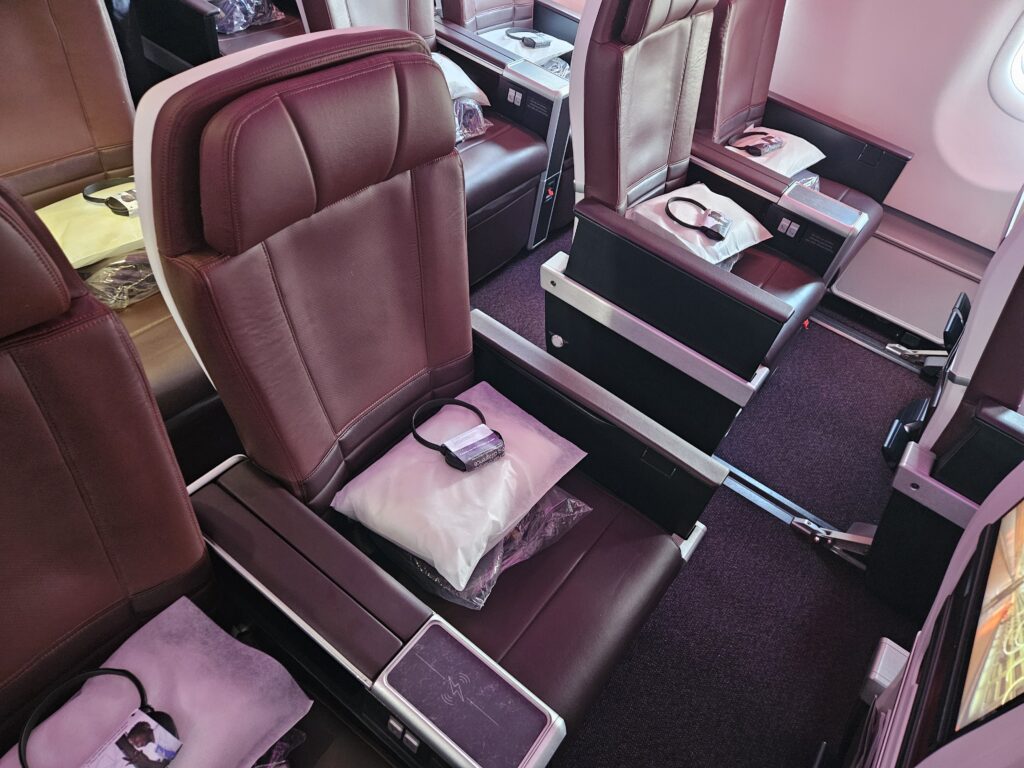 virgin atlantic a330 premium economy seat