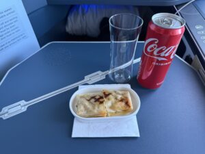 KLM Business Class Mid-Flight Snack