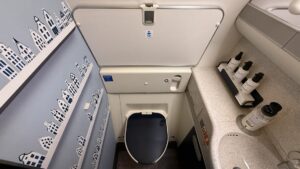 KLM Boeing 777-300ER Business Class Lavatory