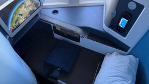 KLM Boeing 777-300ER Business Class Bed